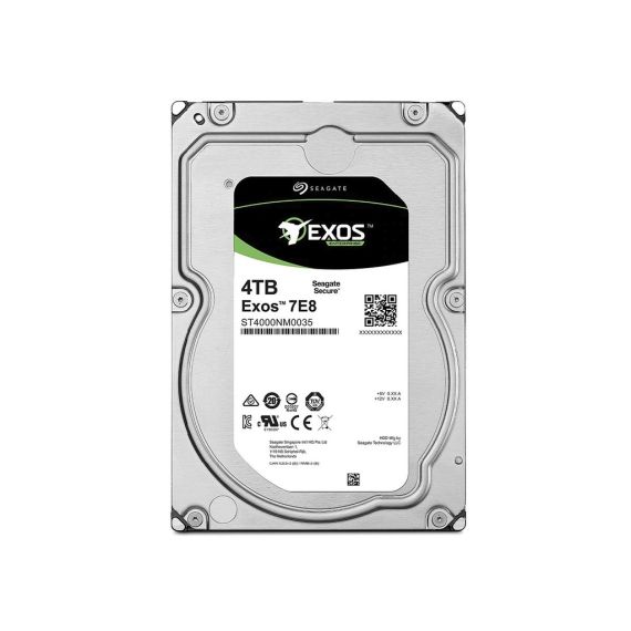 3.5” HDD SEAGATE ST4000NM0035 EXOS 7E8/ 4.0TB/ 7200RPM/ 128MB/ SATAIII
