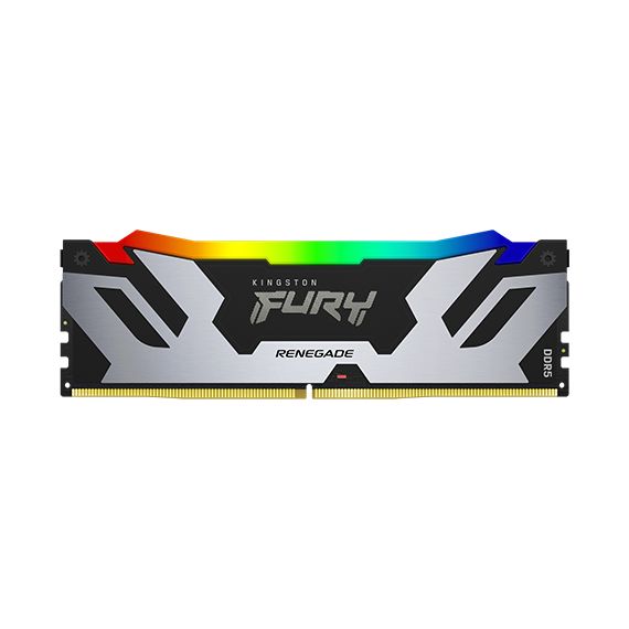 ОПЕРАТИВНАЯ ПАМЯТЬ CUDIMM DDR5-8400 24GB KINGSTON FURY RENEGADE SILVER RGB