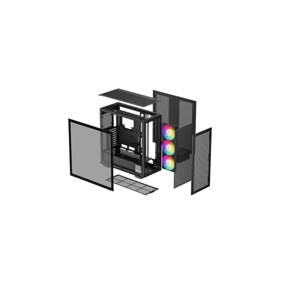 КОРПУС DEEPCOOL MORPEUS / W/OPSU / SIDE PANEL / E-ATX / BLACK