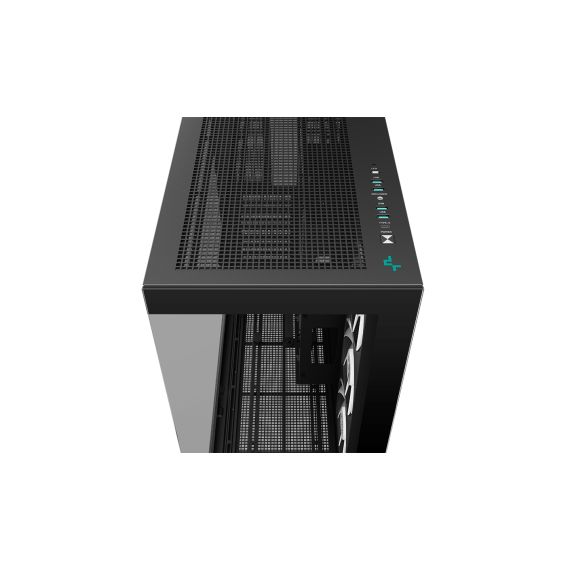 КОРПУС DEEPCOOL CH780 / W/OPSU / PANORAMIC-WINDOW / 3X140MM ARG / ATX / BLACK