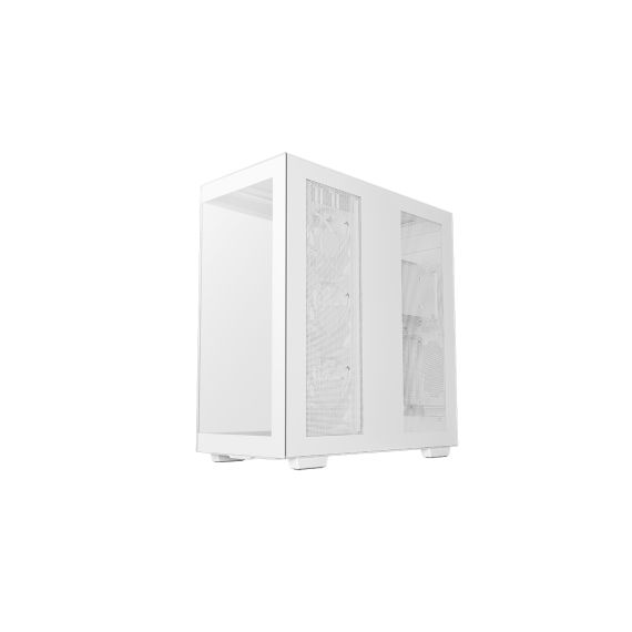 КОРПУС DEEPCOOL CH780 WH / W/OPSU / PANORAMIC-WINDOW / 3X140MM ARG / ATX / WHITE
