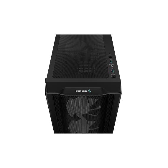 КОРПУС DEEPCOOL CC560 MESH V2 / W/OPSU / SIDE-WINDOW / ATX / BLACK
