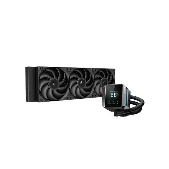 ЖИДКОСТНЫЙ ОХЛАДИТЕЛЬ DEEPCOOL MYSTIQUE 360/ UNIVERSAL/ <36.49DBA/ 72.45CFM/ BLACK
