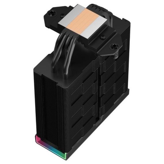 КУЛЕР DEEPCOOL AK400 DIGITAL PRO/ UNIVERSAL / 220W /500~1750RPM/ <25DBA/ 60.89 CFM/ BLACK
