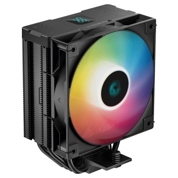 КУЛЕР DEEPCOOL AG400 DIGITAL BK ARGB/ UNIVERSAL/ 220W/ 500~2100RPM/ <31.6DBA/ 75.89CFM/ BLACK