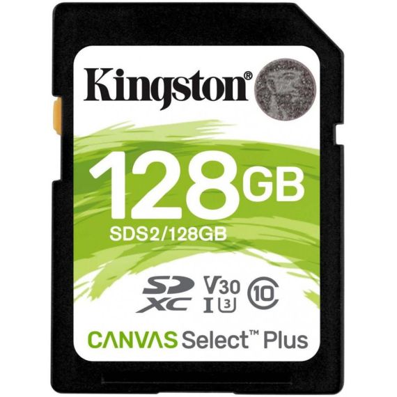 CARD DE MEMORIE KINGSTON CANVAS SELECT PLUS SD 128GB