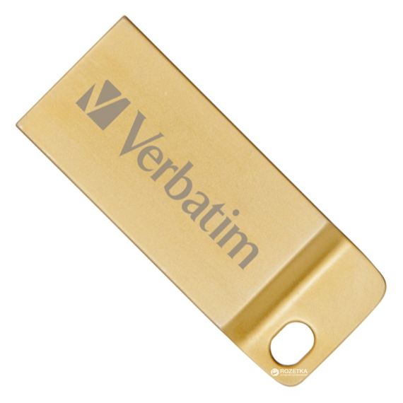 ФЛЕШ-НАКОПИТЕЛЬ USB VERBATIM METAL EXECUTIVE 32ГБ,