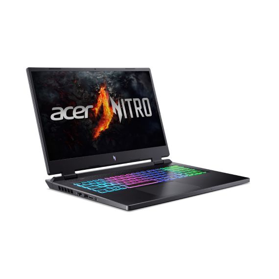 LAPTOP 17.3” ACER NITRO AN17-42 (NH.QSCEU.002)/ QHD/ 165HZ/ AMD RYZEN 7 8845HS/ 16GB/ 1TB SSD/ RTX4070/ OBSIDIAN BLACK