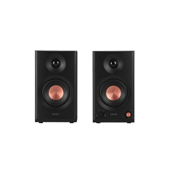 СТУДИЙНЫЕ МОНИТОРЫ EDIFIER MR3 BLACK / 36W RMS / BLUETOOTH / BALANCED TRS / AUX / WOODEN