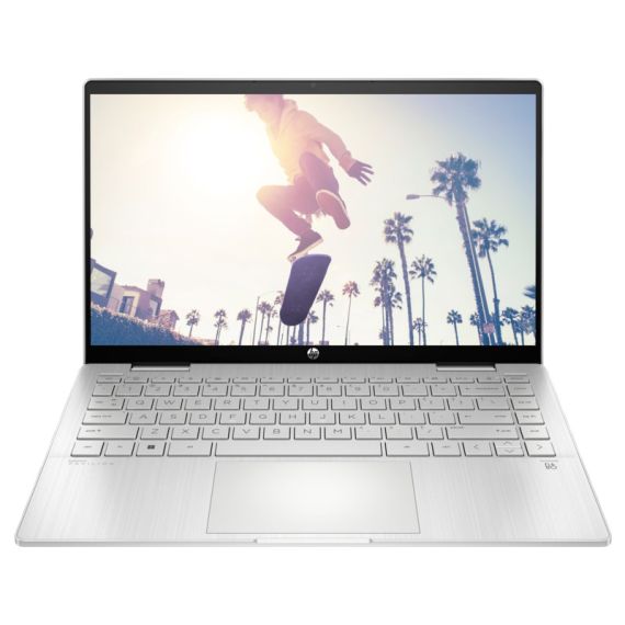 НОУТБУК 14.0" HP PAVILION X360 (14-EK1025CI)/ INTEL CORE I3-1315U/ 8GB/ 512GB SSD/ NATURAL SILVER