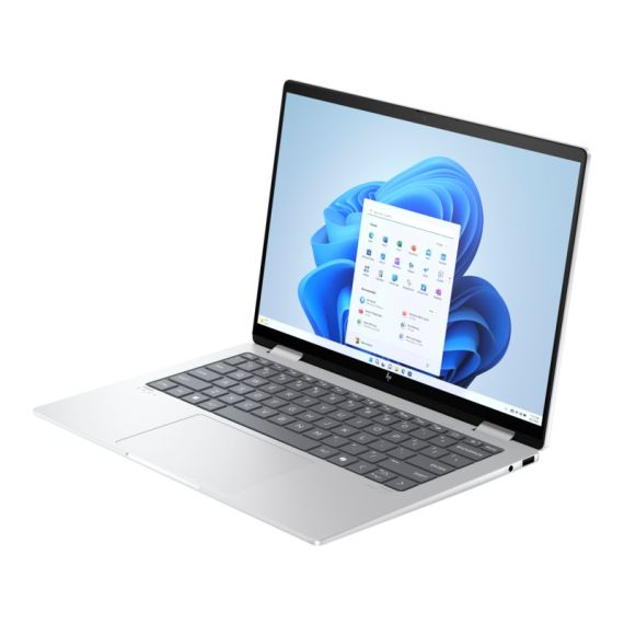 НОУТБУК 14" HP ENVY X360 (14-FA0010CI)/ WUXGA TOUCH/ AMD RYZEN 5 8640U/ 16GB / 512GB SSD/ WIN11HOME/ GLACIER SILVER