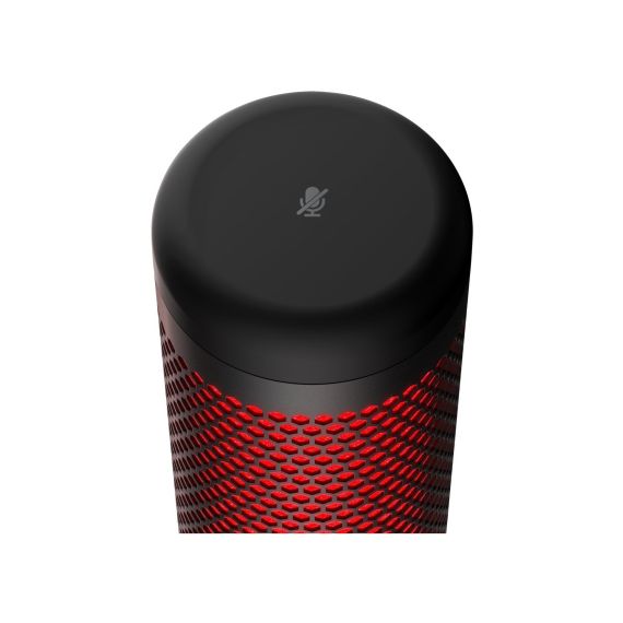 МИКРОФОН ДЛЯ СТРИМИНГА HYPERX QUADCAST 2 S, BLACK/RED, [9A273AA]