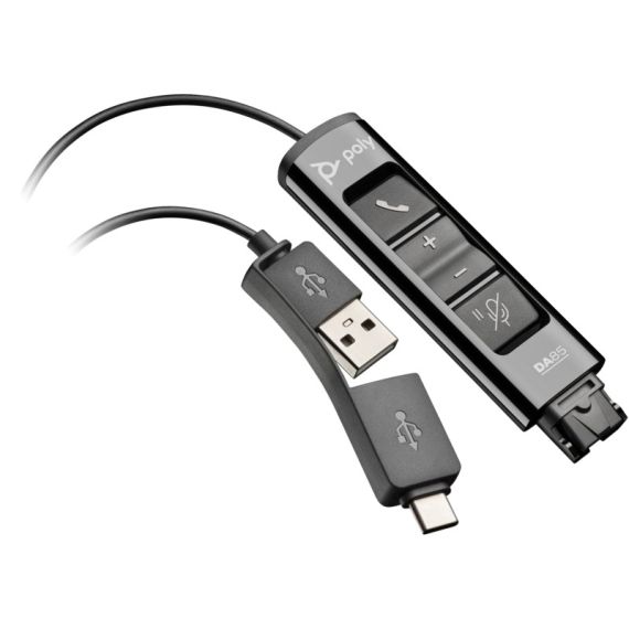 АДАПТЕР USB НА QD POLY DA85, BLACK