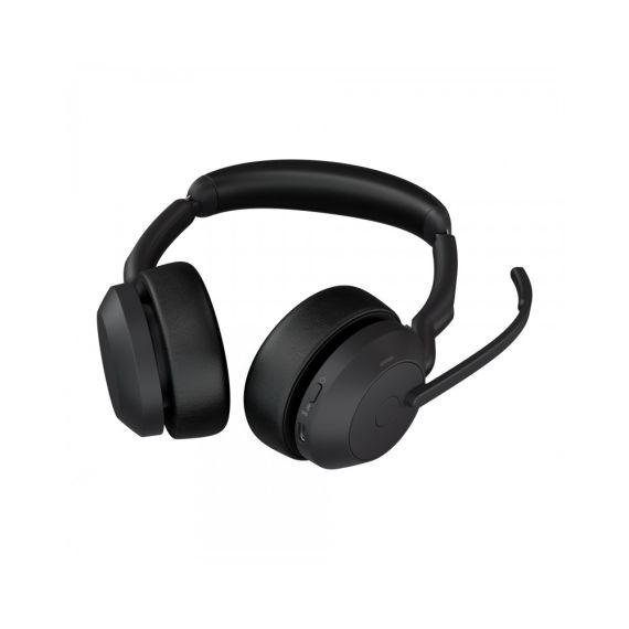 НАУШНИКИ JABRA EVOLVE2 55/ BLUETOTH 5.2 / ANC / BLACK