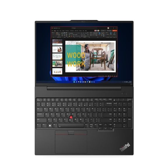 НОУТБУК 16'' LENOVO THINKPAD E16 G2/ WUXGA / INTEL CORE ULTRA 7 155H/ 16GB / 512GB SSD / BLACK