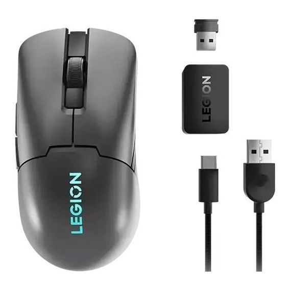 БЕСПРОВОДНАЯ ИГРОВАЯ МЫШЬ LENOVO LEGION M600S / 16000DPI/ STORM GREY