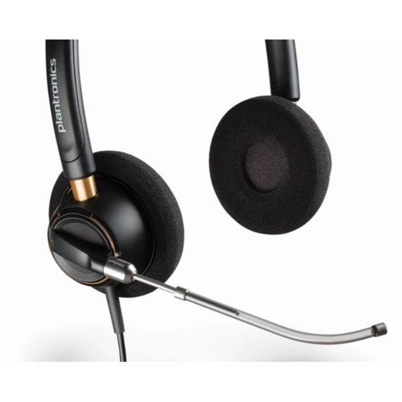 БИНАУРАЛЬНАЯ ГАРНИТУРА POLY ENCOREPRO 520V/  BLACK