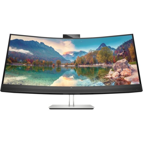 34.0” МОНИТОР ДЛЯ КОНФЕРЕНЦ-СВЯЗИ HP E34M G4 / CURVED / WQHD / 21:9 / BLACK