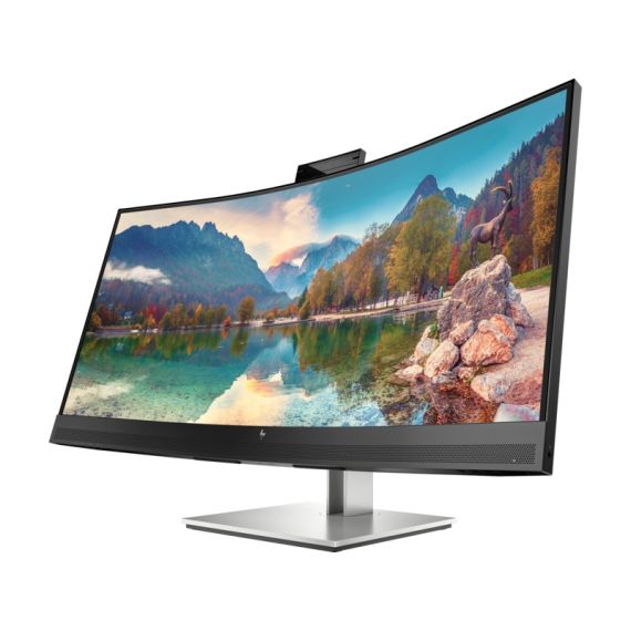 34.0” МОНИТОР ДЛЯ КОНФЕРЕНЦ-СВЯЗИ HP E34M G4 / CURVED / WQHD / 21:9 / BLACK