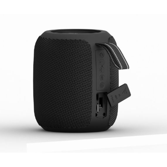 КОЛОНКА ПОРТАТИВНАЯ GEMBIRD SPK-BT-LED-05-BK/ 8W / BLUETOOTH / MICROSD / USB / 1200 MAH