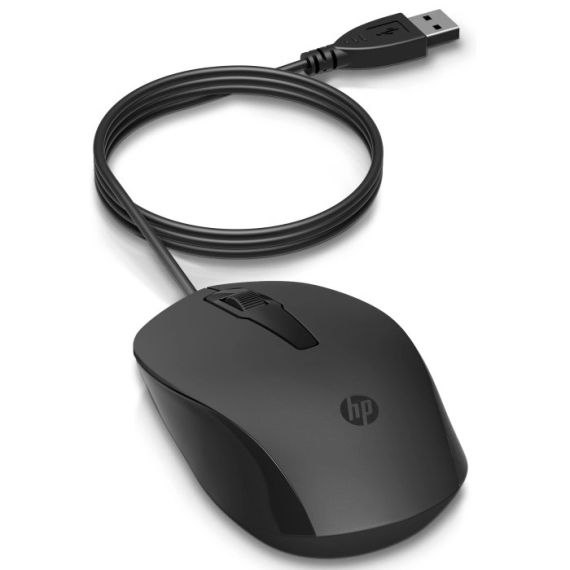 МЫШЬ HP 150 / 1600DPI / BLACK