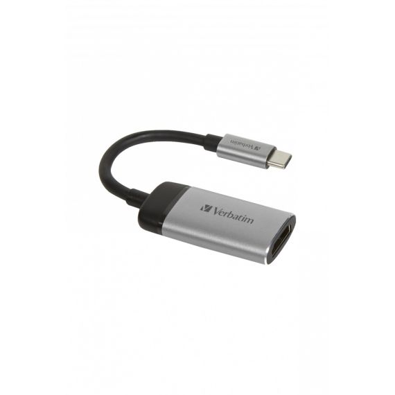 АДАПТЕР VERBATIM USB TYPE-C TO HDMI 4K, 10 CM