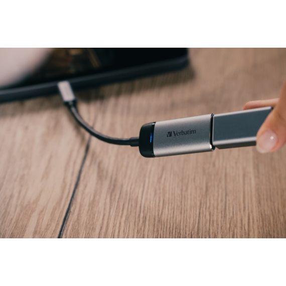 АДАПТЕР VERBATIM USB TYPE-C TO HDMI 4K, 10 CM