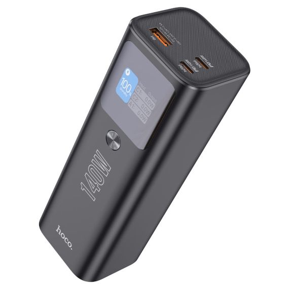 ПОРТАТИВНЫЙ АККУМУЛЯТОР HOCO Q17 ELECTRIC/ 140W / 25000MAH / BLACK