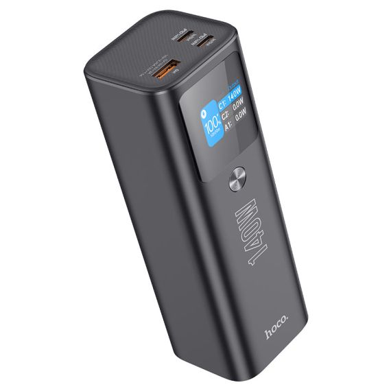 ПОРТАТИВНЫЙ АККУМУЛЯТОР HOCO Q17 ELECTRIC/ 140W / 25000MAH / BLACK