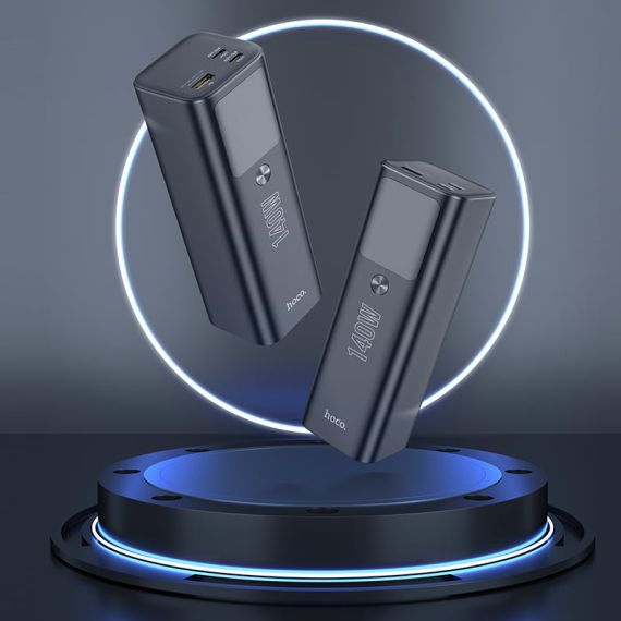 ПОРТАТИВНЫЙ АККУМУЛЯТОР HOCO Q17 ELECTRIC/ 140W / 25000MAH / BLACK