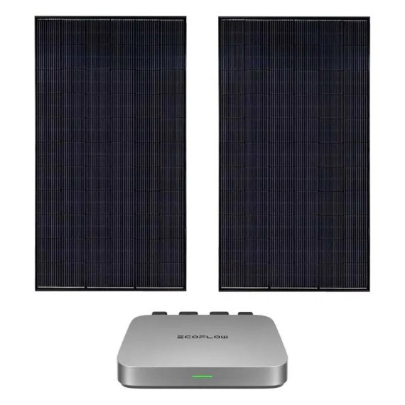 ECOFLOW POWERSTREAM MICRO INVERTER 800W + 2X 400W MONO SOLAR PANEL