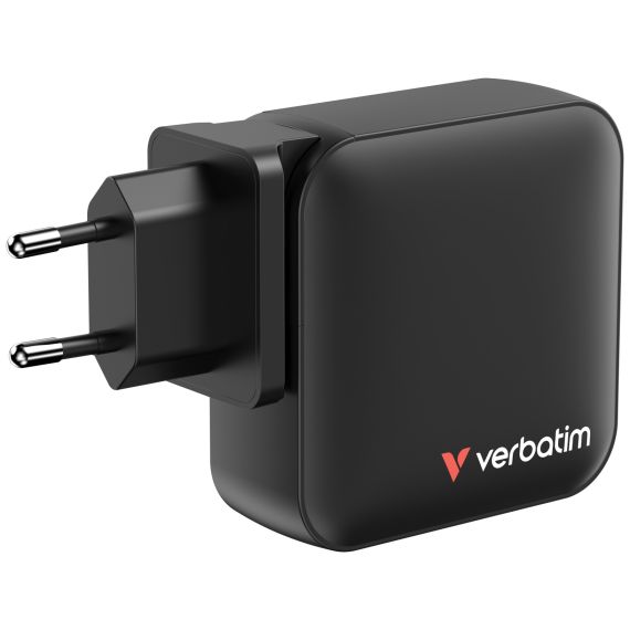 USB-ЗАРЯДНОЕ УСТРОЙСТВО  VERBATIM MINI GAN CHARGER 165W