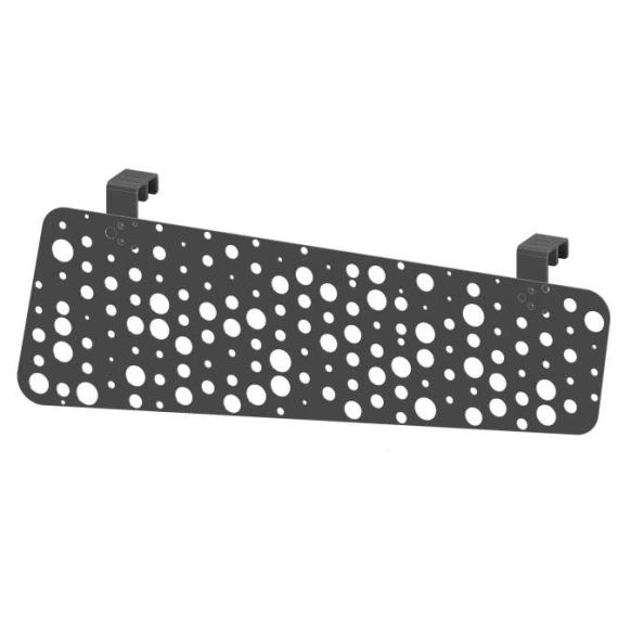 ECRAN METALIC PERFORAT 981X317 (FORMA COMPLEXA) + 2 FIX