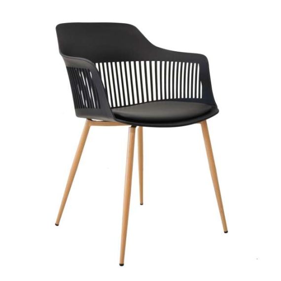 SCAUN LEON~BLACK