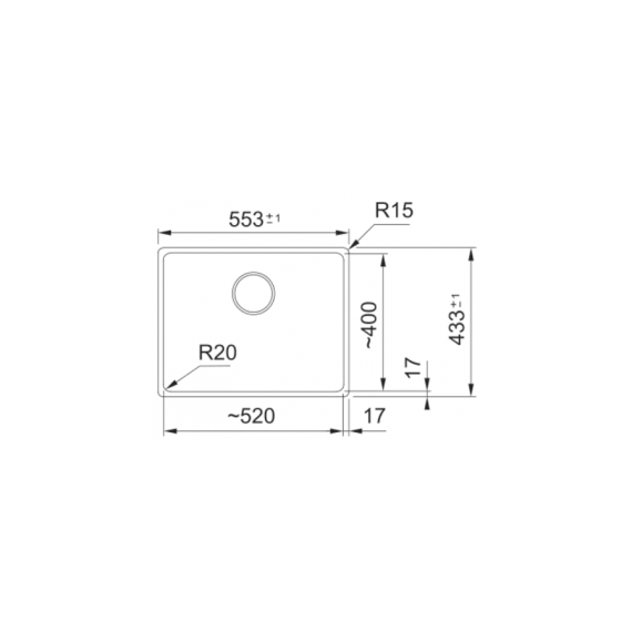 FRANKE MRG 110-52 MATTE BLACK