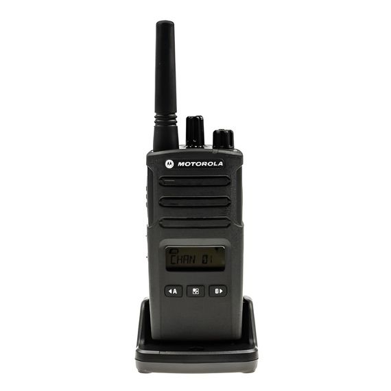 РАЦИЯ MOTOROLA TALKIE-TALKIE TALKABOUT XT460, IP55, 8 КАНАЛОВ (16-ПОЗИЦИОННЫЙ КАНАЛ), 9 КМ, ЧЕРНЫЙ