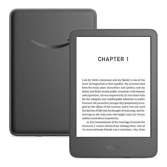ЭЛЕКТРОННАЯ КНИГА AMAZON KINDLE (11-Е ПОКОЛЕНИЕ) - 2024 ЧЕРНЫЙ
