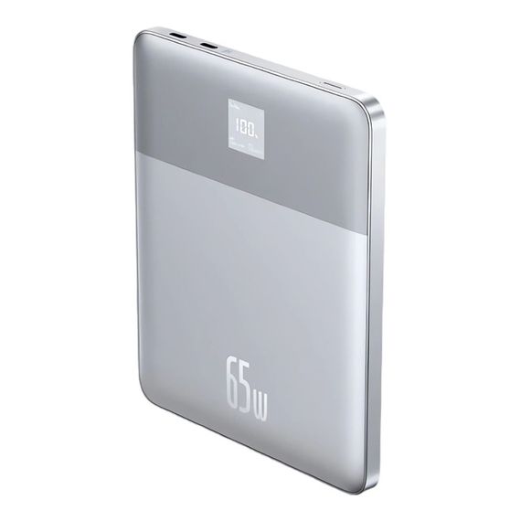BASEUS POWER BANK BLADE 2 12000 МАЧ, 65 ВТ, СЕРЕБРИСТЫЙ