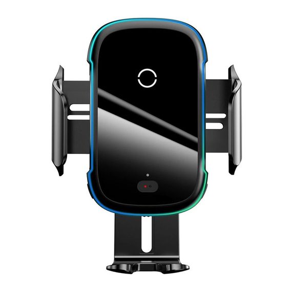 BASEUS АВТОМОБИЛЬНЫЙ ДЕРЖАТЕЛЬ СВЕТ БЕСПРОВОДНОЙ БЕСПРОВОДНОЙ АВТОМАТИЧЕСКИЙ ВЕНТИЛЯТОР 15W QI, ЧЕРНЫЙ