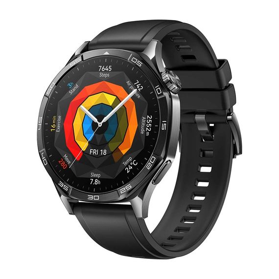 УМНЫЕ ЧАСЫ HUAWEI WATCH GT 5, VILI-B19F, ЧЕРНЫЙ