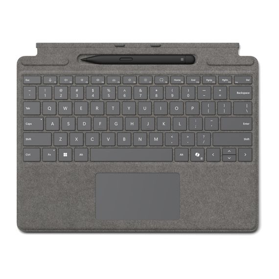 MICROSOFT SURFACE PRO 10/11 КЛАВИАТУРА ВКЛ. PEN2 +COPILOT TASTE - PLATINUM