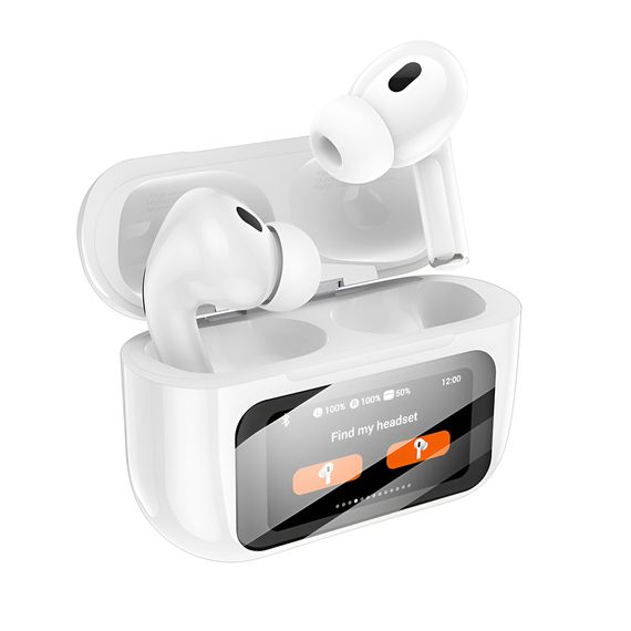 ШЛЕМ TWS ORIGINAL SERIES E26 ANC SMART DISPLAY, БЕЛЫЙ