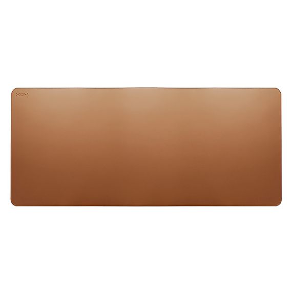 MIIIW КОВРИК ДЛЯ МЫШИ ОДНОТОННЫЙ КОЖАНЫЙ РАЗМЕР XL (900 X 400 X 2 ММ), КОРИЧНЕВЫЙ