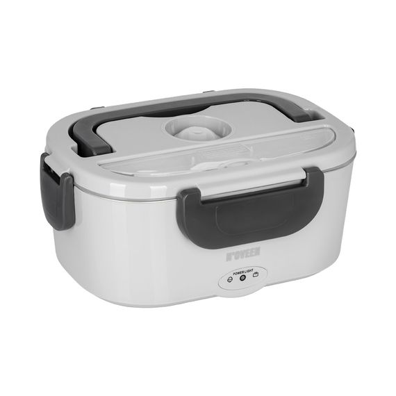 ЛАНЧ-БОКС NOVEEN LB2410 220-240 ВОЛЬТ,23X16X10,5 СМ, ВНУТРЕННЯЯ ЧАСТЬ ИЗ НЕРЖАВЕЮЩЕЙ СТАЛИ, МОЩНОСТЬ 40 ВТ СЕРЫЙ