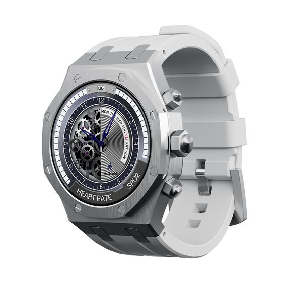 УМНЫЕ ЧАСЫ CHAROME SMART WATCH HD HD CALL T12 AMOLED, СЕРЕБРИСТЫЙ