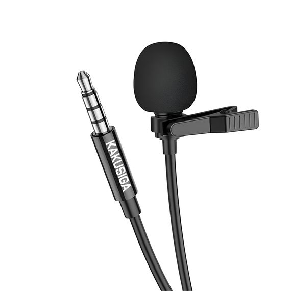 ПРОВОДНАЯ ЛАВАЛЕРА KSIGA KSC-762 3,5 ММ 2M, ЧЕРНЫЙ