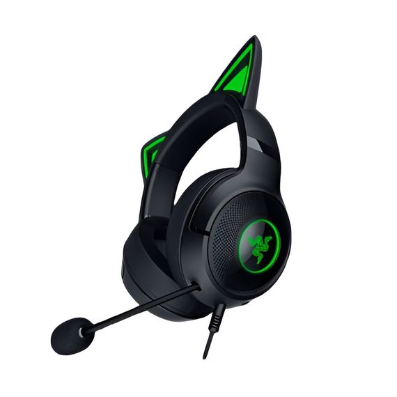 ГАРНИТУРА RAZER KRAKEN KITTY ED., ЧЕРНЫЙ