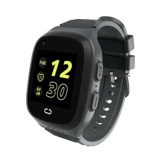 ДЕТСКИЕ УМНЫЕ ЧАСЫ HELMET SMART WATCH 4G-LT31, ЧЕРНЫЙ