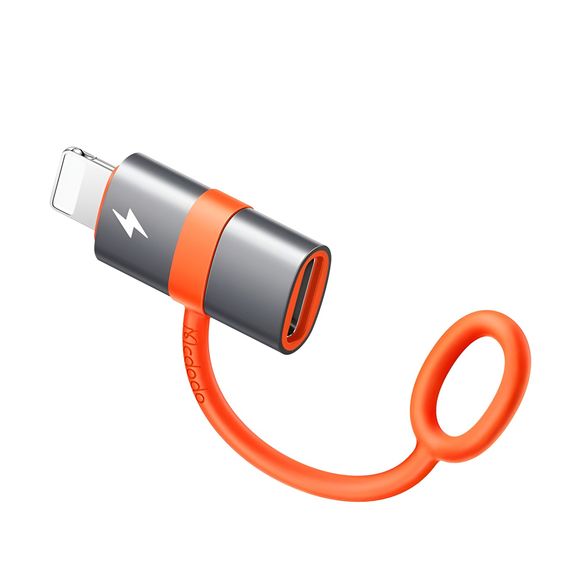 ПЕРЕХОДНИК MCDODO TYPE-C TO LIGHTNING MFI ADAPTER, ЧЕРНЫЙ