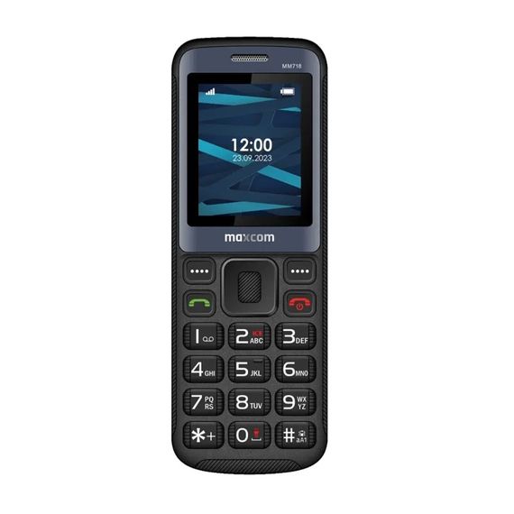 МОБИЛЬНЫЙ ТЕЛЕФОН MAXCOM MM718 4G VOLTE ЧЕРНЫЙ